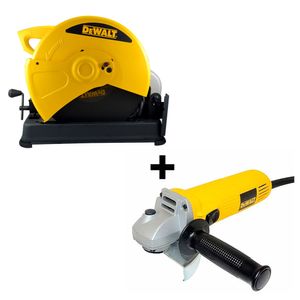 Tronzadora 14" 2200W + DWE4010 pulidora 4.1/2" DEWALT