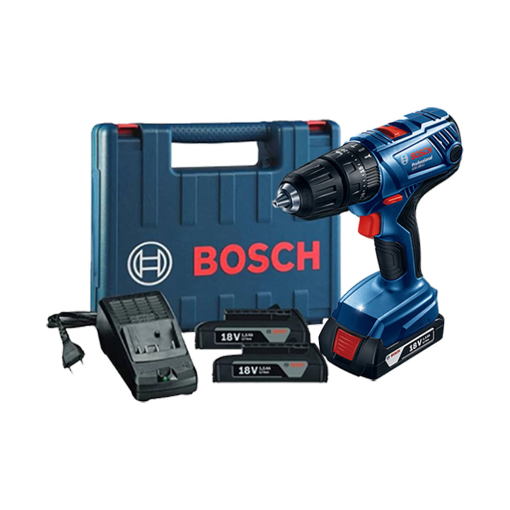 Bosch HD18 – taladro percutor de dos velocidades, 1/2 pulgadas.