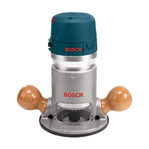 Ruteadora 2 Hp collet 1/4-1/2 BOSCH + 4 Fresas