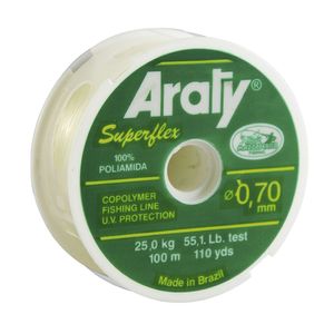 Nylon Natural ARATY SUPERFLEX 100mts 0.40 mm