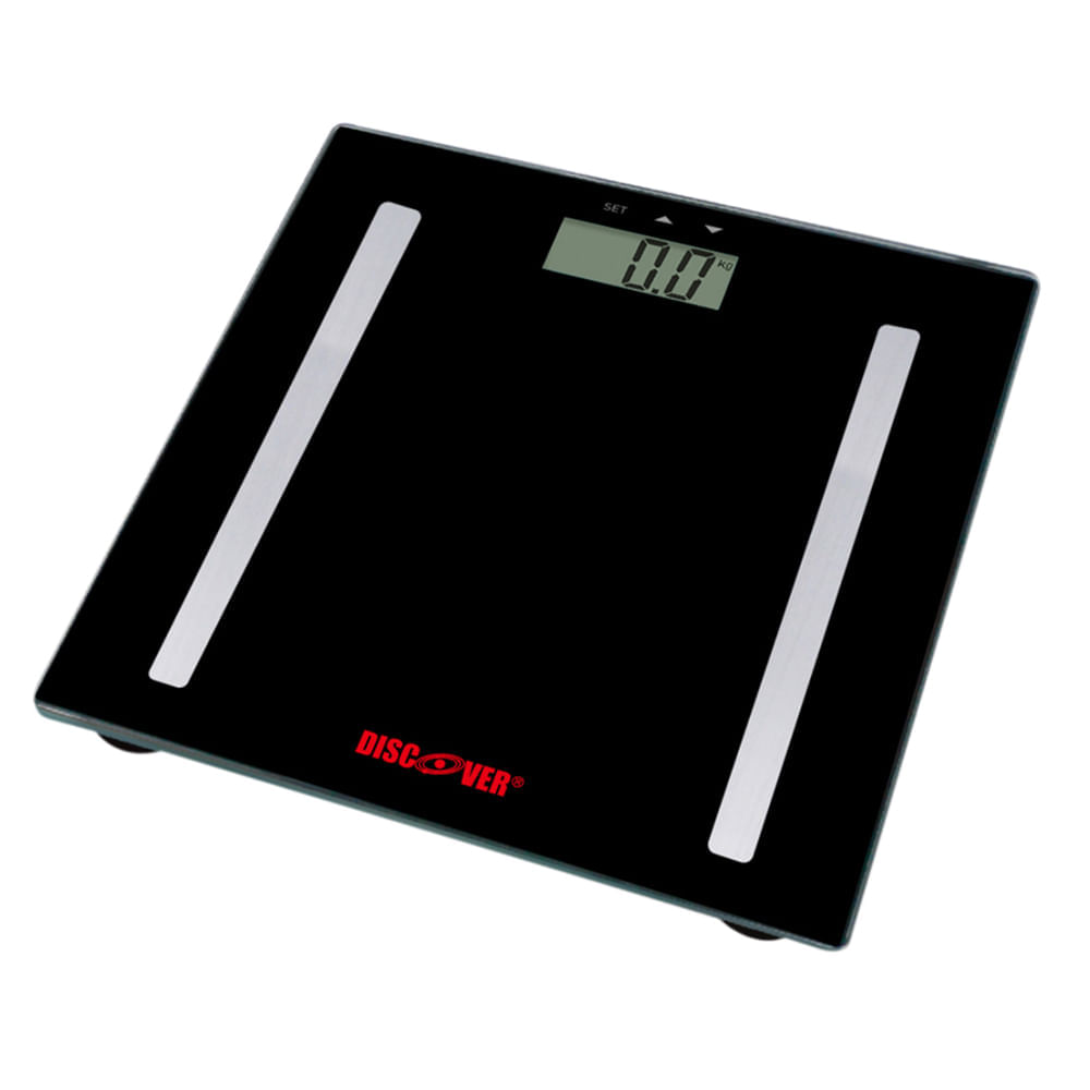 Bascula digital LCD,mide la masa  corporal,muscular,grasa,agua,180kg,metro,pilas