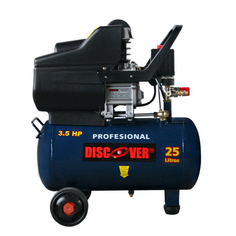 Compresor-3.5HP-25L-115PSI-8.9CFM-DISCOVER-