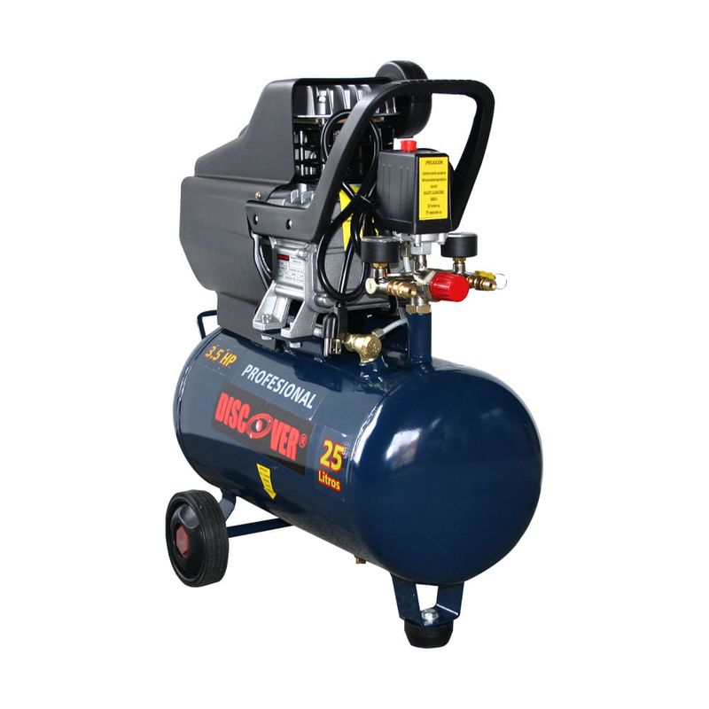 Compresor-3.5HP-25L-115PSI-8.9CFM-DISCOVER-