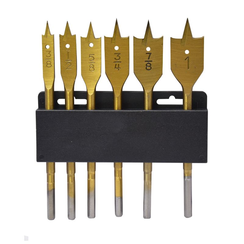 Broca-espada-3-8-a-1---Titanium-p-madera-Jg-6-Pz-