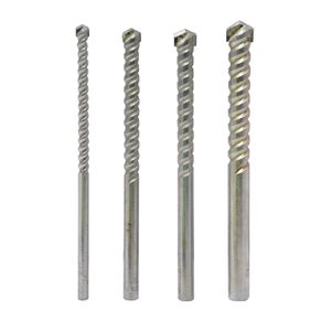 Broca p/muro tungsteno 3/16 a 3/8" Jg 4 Pz
