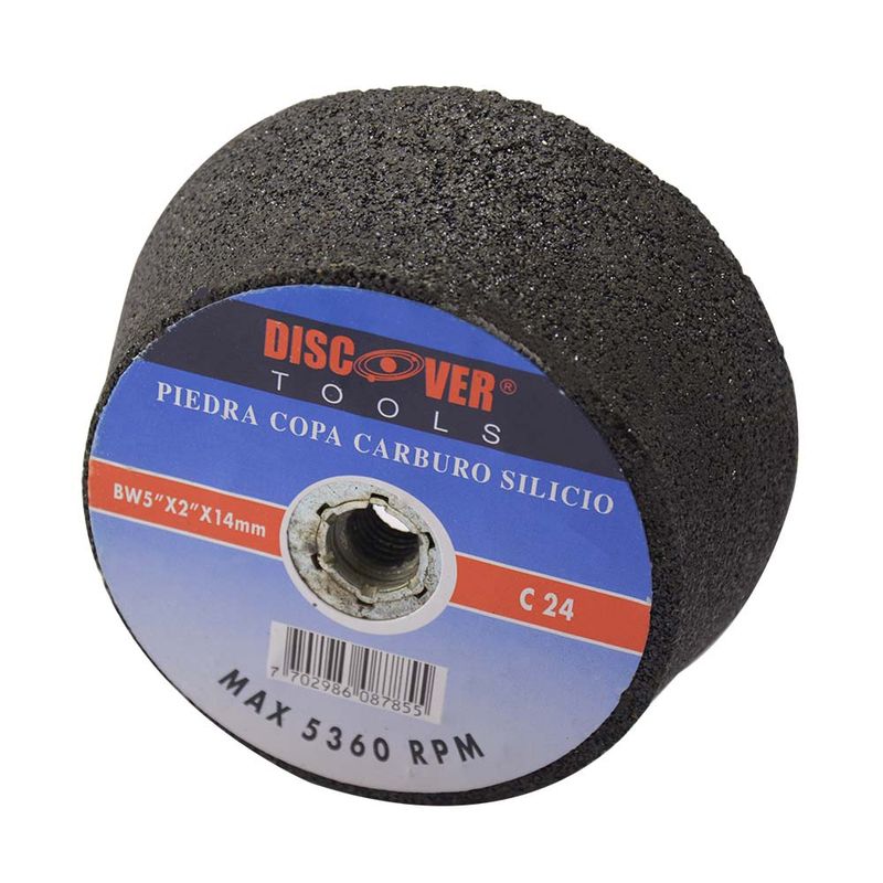 Piedra-copa-carburo-silicio-DISCOVER-C-24-14-mx-5-