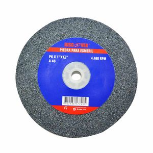 Piedra para Esmeril A46 4.460 RPM DISCOVER 6X1"