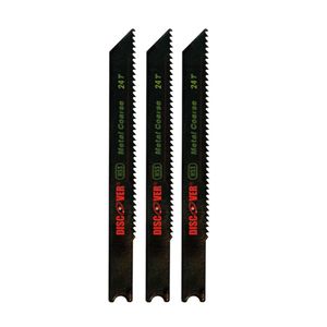 Hoja sierra caladora (U) 24Dx3" metal 3pz DISCOVER