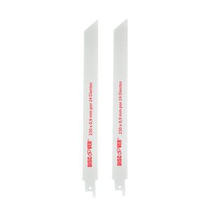 Sierrita para sierra sable 230mmx24d 2 pz metal DISCOVER