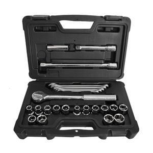 Copas con Ratchet Jgo 25 Pz 1/2" 10-17mm 3/8 -13/16" STANLEY 86 737