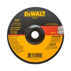 Disco corte T27 1/8 X 7" DEWALT DW54840