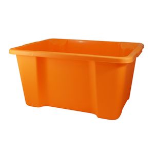 Caja organizadora 30 litros Naranja KETER