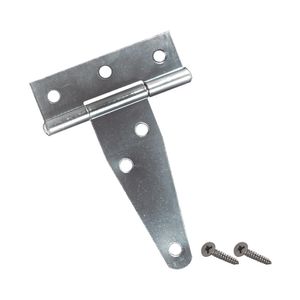 Bisagra en T galvanizada 3"x1.2mm  DISCOVER