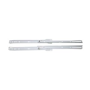 Guía metálica para cajón blanco 0.8mm x 55cm  DISCOVER