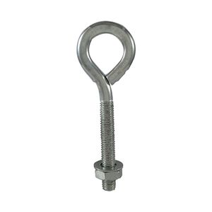 Cáncamo cerrado galvanizado con tuerca 3/8 x 4"  DISCOVER