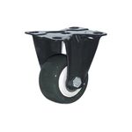 Rodachina-fija-doble-rodamiento-negra-PVC-75-mm