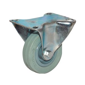 Rodachina fija industrial, Gris 100 mm 4"  DISCOVER