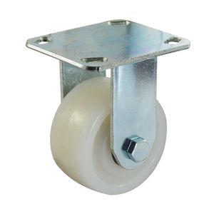 Rodachina fija, nylon industrial 100 mm 4"  DISCOVER