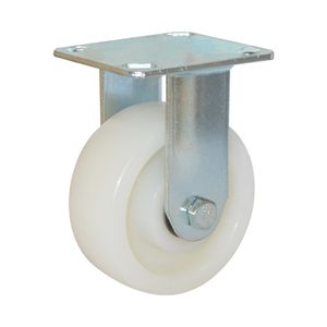 Rodachina fija, nylon industrial 125 mm 5"  DISCOVER