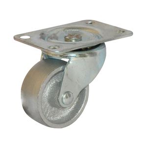 Rodachina giratoria rueda metálica 65 mm 2.1/2"  DISCOVER