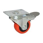 Rodachina-PU-giratoria-con-freno-de-nylon-Roja-125-mm-5-
