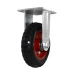 Rodachina-R-F-fija-Industrial-rueda-gruesa-roja-160mm