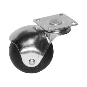 Rodachina R L Plataforma cromada Bola 40 mm 1.1/2"  DISCOVER