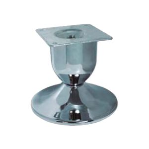 Pata metálica para mueble cromadas 100 mm  DISCOVER