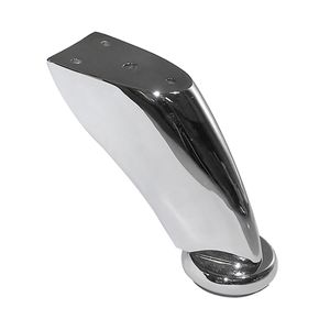 Pata metálica para mueble cromada 90 mm  DISCOVER