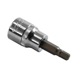 Copa con punta hexagonal corta DISCOVER 3/8", punta 1/4"xH5