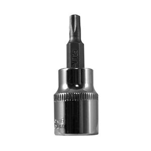Copa con punta torx corta DISCOVER 3/8", punta 1/4"x T25