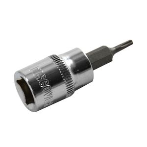 Copa con punta torx corta DISCOVER 3/8", punta 1/4"x T8