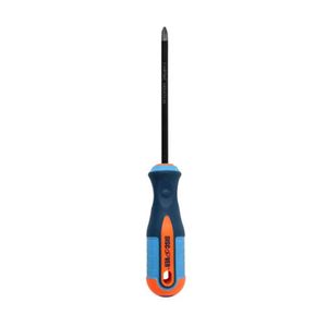Destornillador estrella 6mm x 4" bicolor vanadio DISCOVER