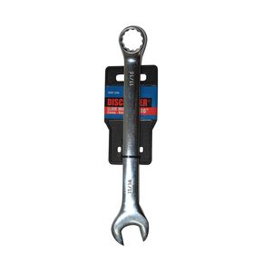 Llave mixta cromo vanadio 11/16" DISCOVER