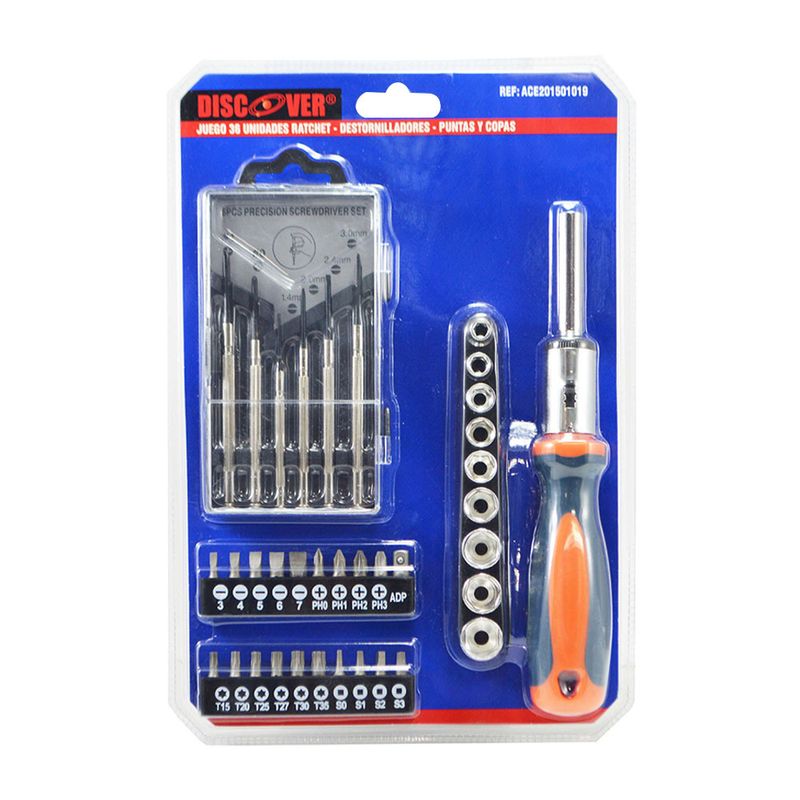 Destornillador-ratchet-puntas-y-copas-36-piezas