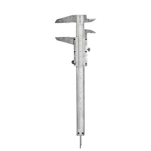 Calibrador pie de rey pulgada-cm 6" ESCALA 1/128"  DISCOVER