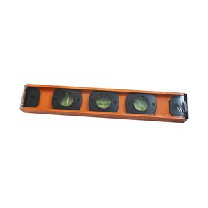 Nivel aluminio 3 burbujas color naranja DISCOVER 14"