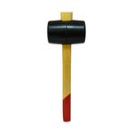 Martillo-cabeza-caucho-mango-madera-Calidad-B-16-Onzas