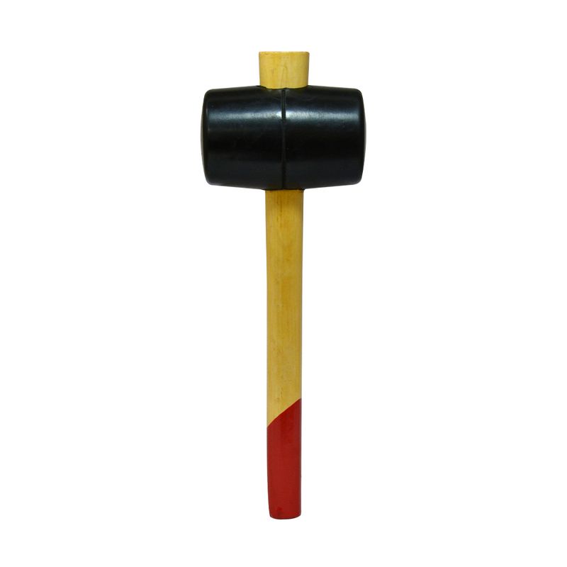 Martillo-cabeza-caucho-mango-madera-Calidad-B-16-Onzas
