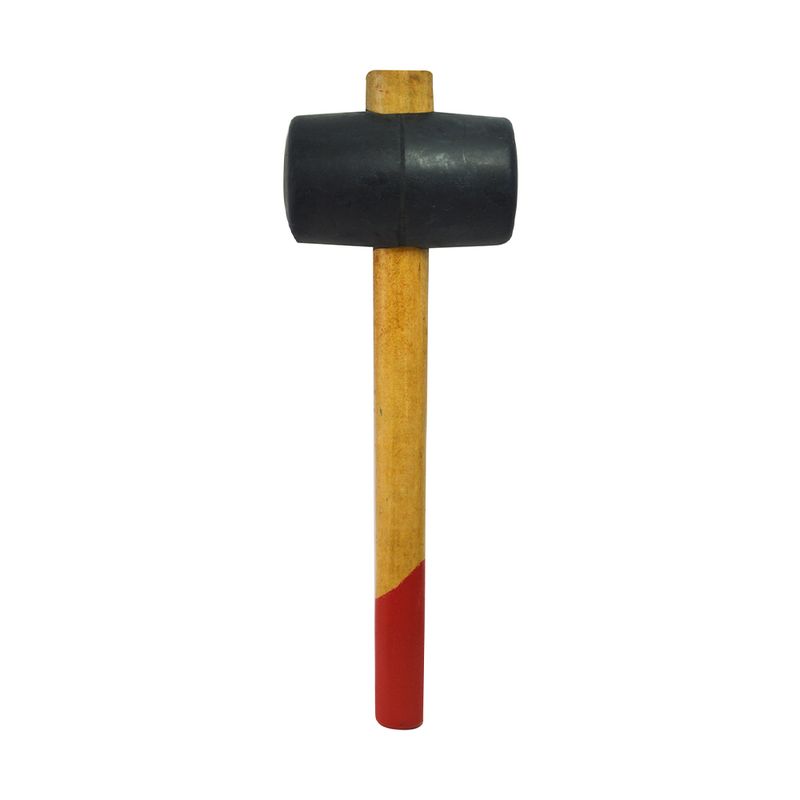 Martillo-cabeza-caucho-mango-madera-Calidad-B24-Onzas