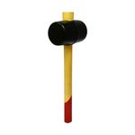 Martillo-cabeza-caucho-mango-madera-Calidad-B24-Onzas