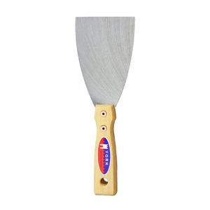 Espátula flexible Y O R K Checa mango madera 90 mm