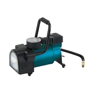 Mini Air Compresor de emergencia 140 W incluye Linterna  DISCOVER