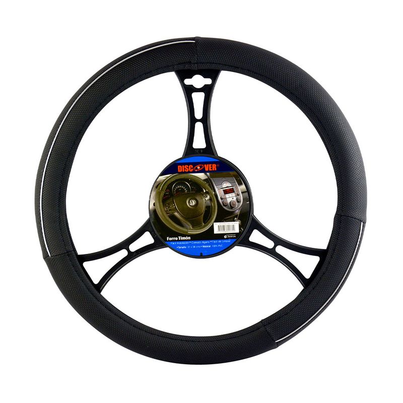Forro-Timon-en-PVC-color-Negro-con-plateado-37-38-cm