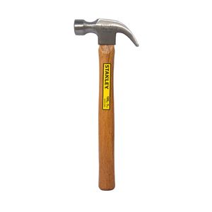 Martillo de uña cabo de madera 18mm 7 Onzas  STANLEY 51 265