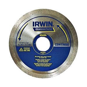 Disco diamantado continuo 4.1/2"   IRWIN