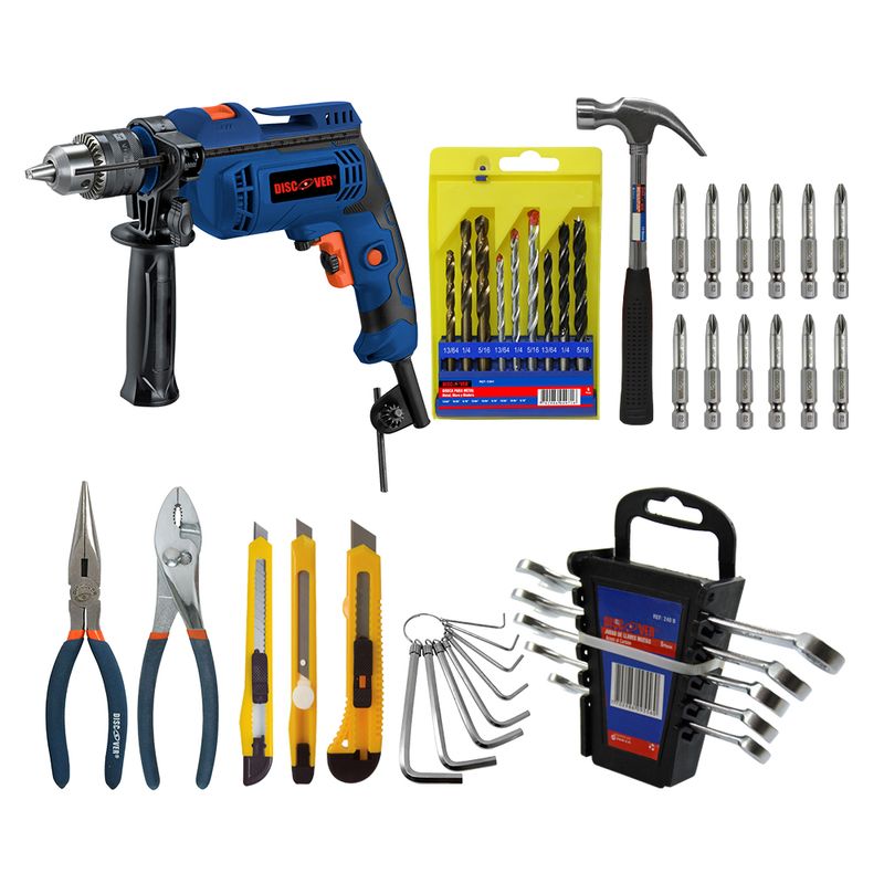 Kit-Taladro-percutor-1-2-650W-VVR-Kit-herramienta-manual-DISCOVER-10