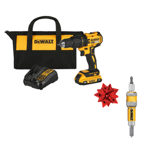 Taladro percutor 1/2"  20V 1 batería de 2Ah + bolso Dewalt DCD7781D1-B3 +Obsequio  Avellanador Dewalt DW2700