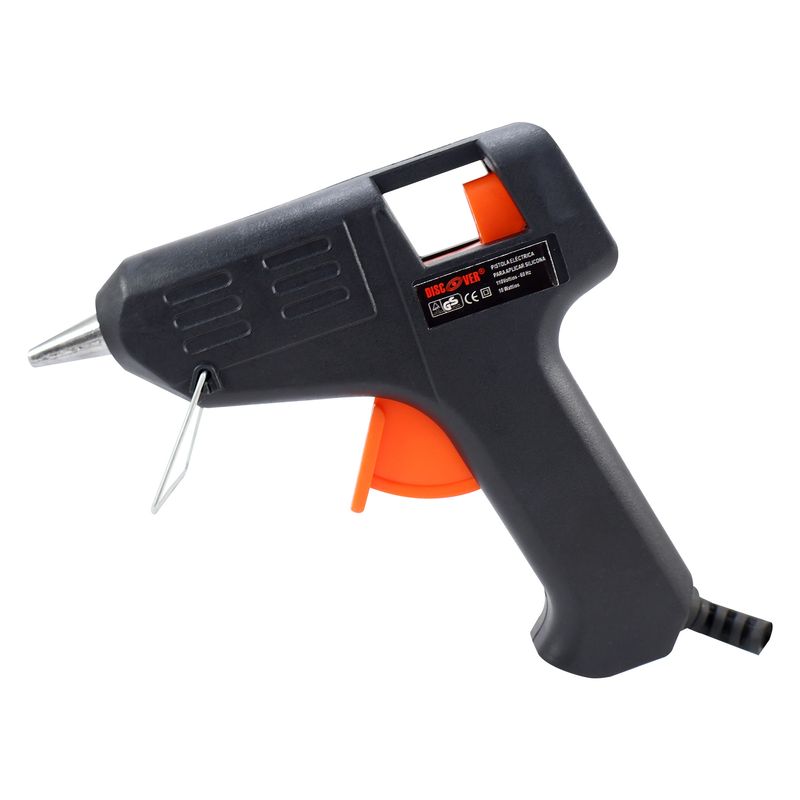 Pistola elect aplicar Silicona 7.4m DISCOVER 10 Watt