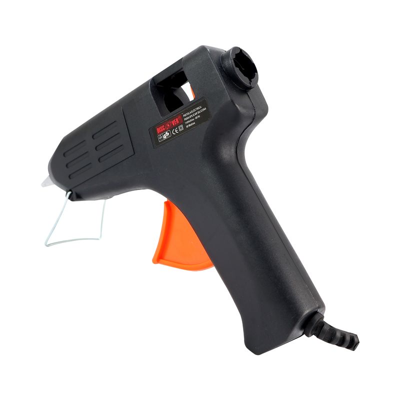 Pistola eléctrica para silicona 50W 11.2m DISCOVER